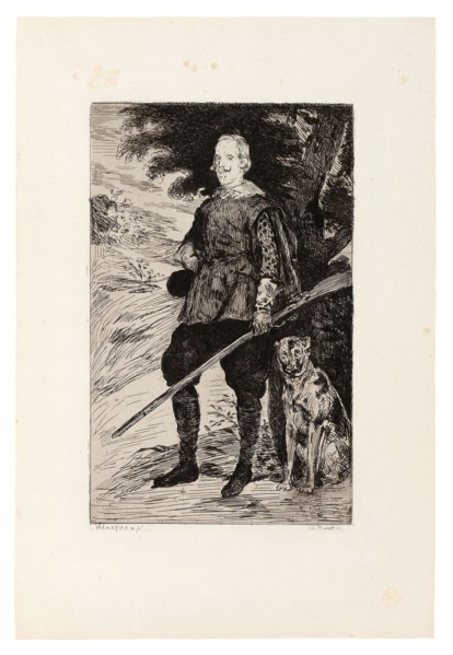 Phillip IV King of Spain, 1862, Édouard Manet (French, 1832-1883), after Diego Velázquez (Spanish,