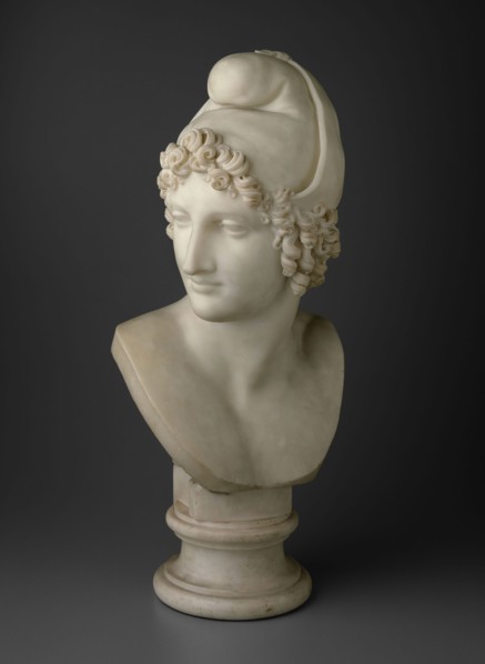 Bust of Paris, 1809, Antonio Canova, Italian, 1757-1822, Italy, Marble, H. 66 cm (26 in.)