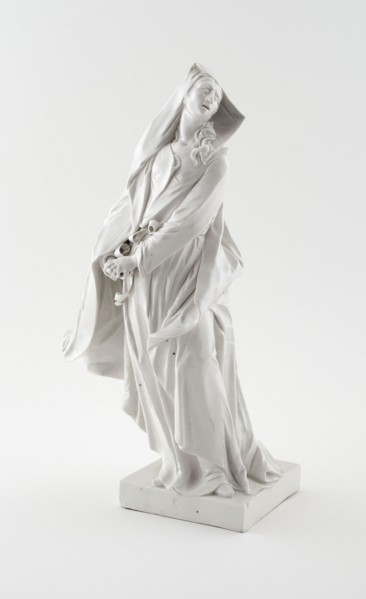 Mourning Madonna, 1756/58, Nymphenburg Porcelain Manufactory (German, founded 1747), Modeler: Franz