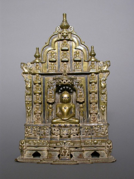 Altarpiece with Twenty-Second Jaina Tirthankara Neminatha Surrounded by Twenty-Three Other