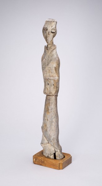 Standing Attendant (Tomb Figurine), Eastern Zhou dynasty, Warring States period (480–221 B.C.),