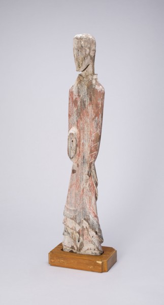 Standing Attendant (Tomb Figurine), Eastern Zhou dynasty, Warring States period (480–221 B.C.),