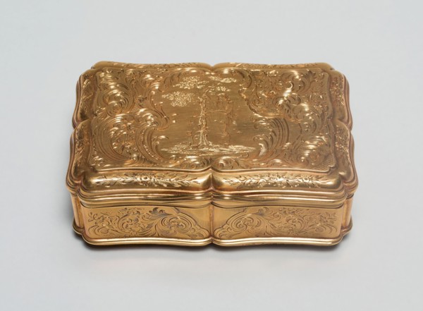 Box, 1865, Rawlins & Sumner, London, England, 19th century, London, Gold, 4 x 10.4 x 6.8 cm (1 9/16