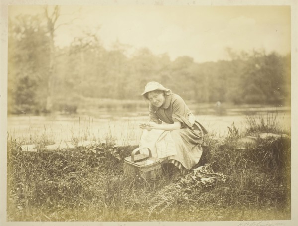 I think on the Laddie that lo’es me so well, 1882, Henry Peach Robinson, English, 1830–1901,
