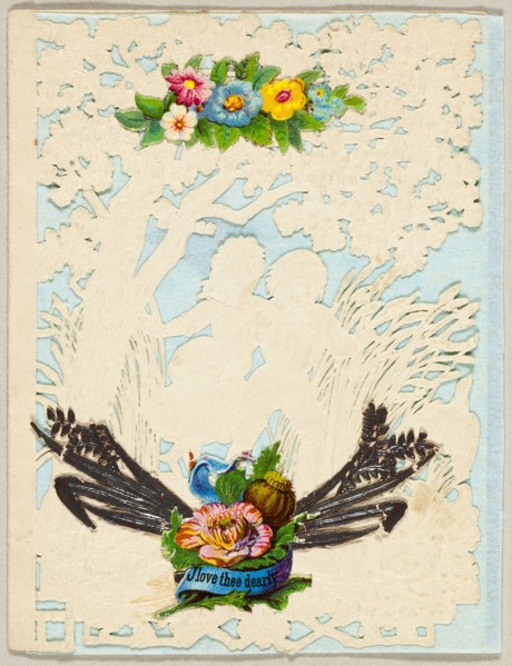 I Love Thee Dearly (Valentine), 1850/59, Unknown Artist, American or English, 19th century, United