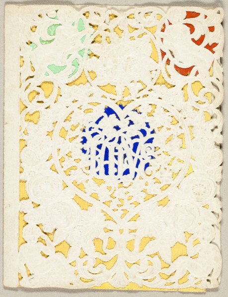 Love (Valentine), 1855–60, Unknown Artist, American or English, 19th century, United States,