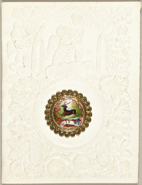 To My Dear (valentine), c. 1860, Unknown Artist, American, 19th century, United States, Collaged