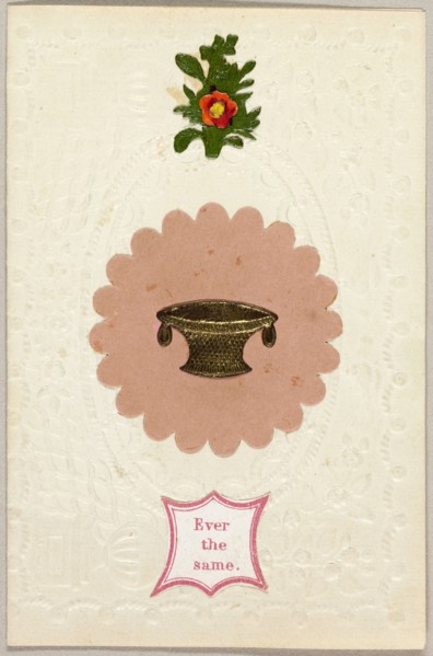 Ever the Same (valentine), c. 1840, George Kershaw, English, 19th century, England, Collaged
