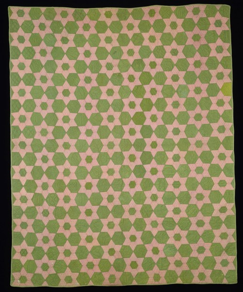 Bedcover (Bride’s Quilt), 1868, Sarah Catherine Kate (née Strother) McClanahan (American,