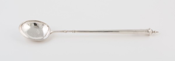 Basting Spoon, 1685/86, Thomas Cory, English, London, England, London, Silver, L. 37 cm (14 9/16 in