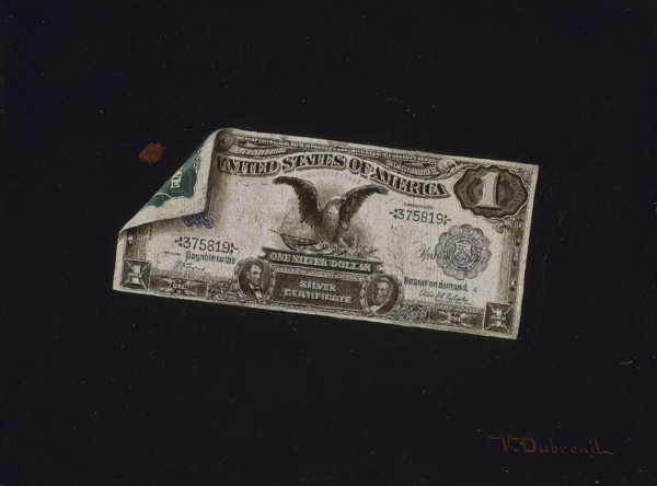 One Dollar Silver Certificate, 1898/1900, Victor Dubreuil, American, active 1880–1910, New York,