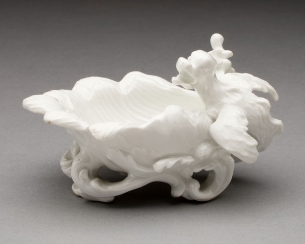 Salt Cellar, 1730/35, Meissen Porcelain Manufactory, German, founded 1710, Meissen, Hard-paste