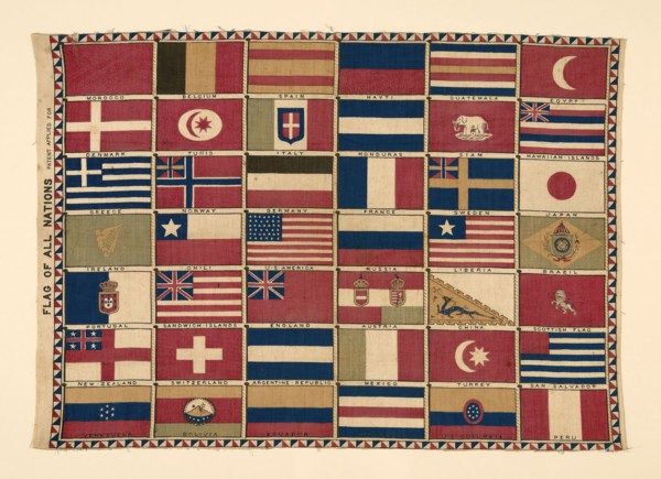 Panel (Furnishing Fabric), 1876, United States, Cotton, plain weave, engraved roller printed, 44.6