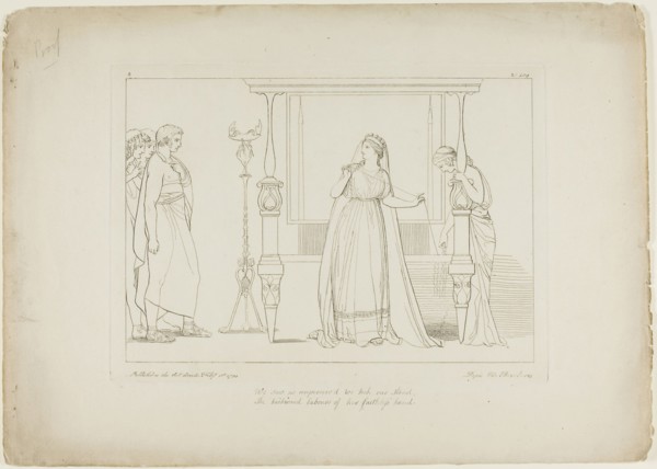 Illustration to Pope’s Odyssey, 1793, Tommaso Piroli, Italian, c. 1752-1824, Italy, Engraving in
