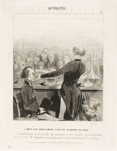 Friendship With a Great Chemist is Not Always a Godsend… I am so sure of my findings that I will
