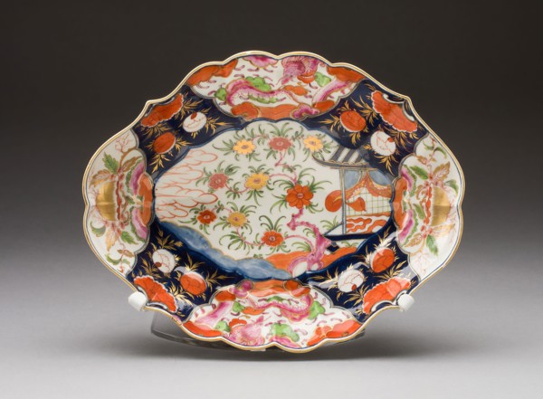 Dish, c. 1770, Worcester Porcelain Factory, Worcester, England, founded 1751, Worcester, Soft-paste