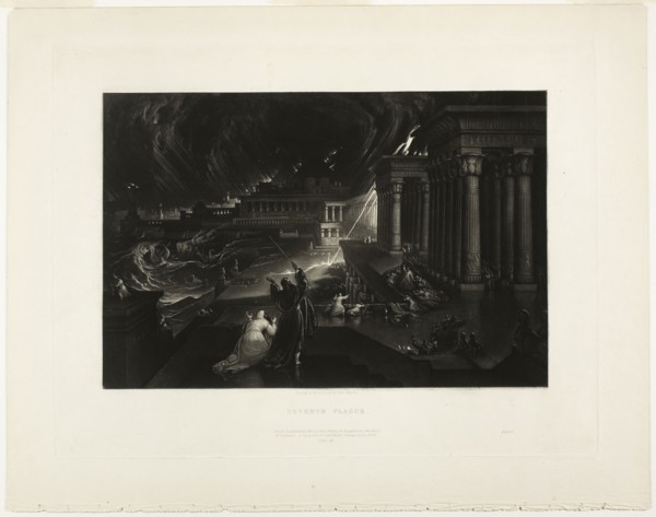 Seventh Plague, from Illustrations of the Bible, 1833, John Martin, English, 1789-1854, England,