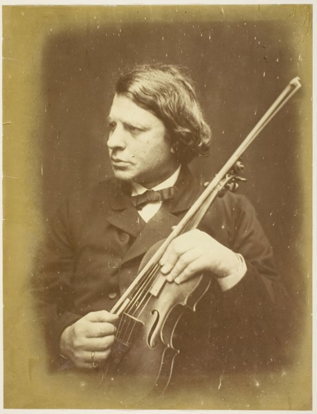 Mr. Joseph Joachim, 1868, Julia Margaret Cameron, English, 1815–1879, England, Albumen print, 31.4