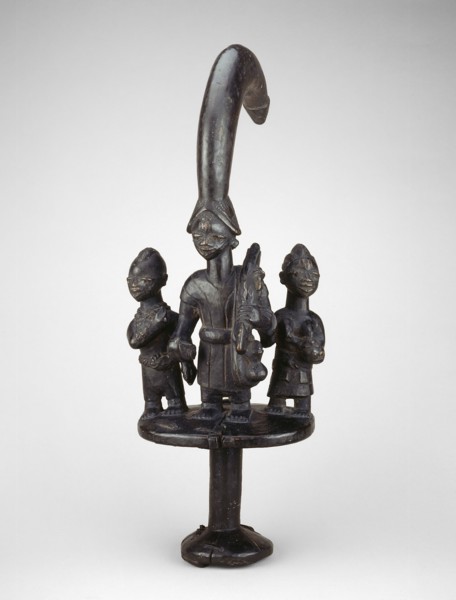 Esu Dance Staff (Ogo Elegbara), Mid–/late 19th century, Attributed to an unidentified Ketu master