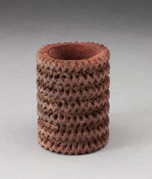 Roller Seal, 800/400 B.C., Olmec, Veracruz or Tabasco, Gulf Coast, Mexico, México, Ceramic and