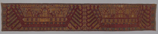 Palepai (Ceremonial Hanging), 19th century, Indonesia, South Sumatra, Southeast Lampung, Kalianda
