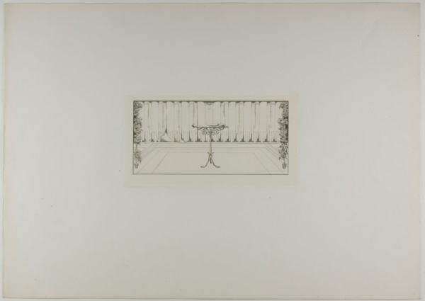 Quiet, plate eight from A Glove, 1881, Max Klinger, German, 1857-1920, Germany, Etching on ivory