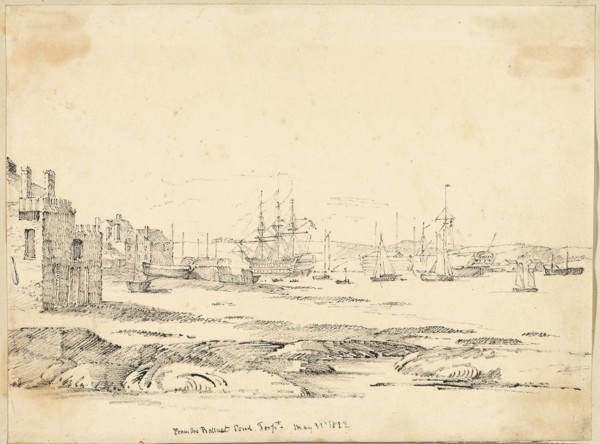 From the Ballast Pond, 1822, Unknown Artist, English, 19th century, England, Lithograph in black on