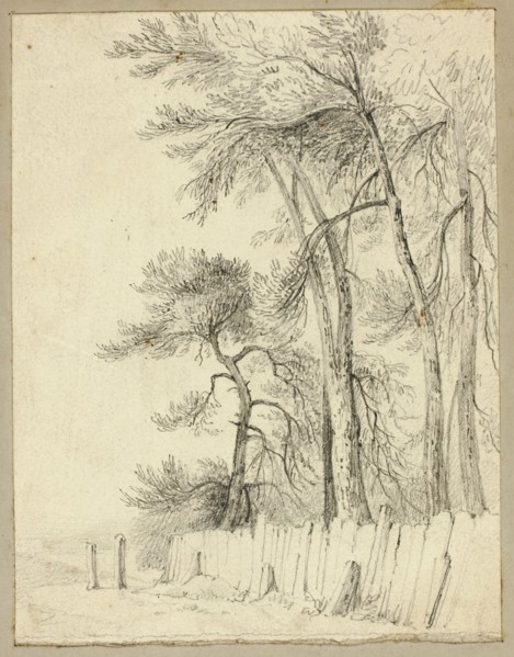 At Pittsfield in June, n.d., Attributed to William Henry Stothard Scott of Brighton, English,