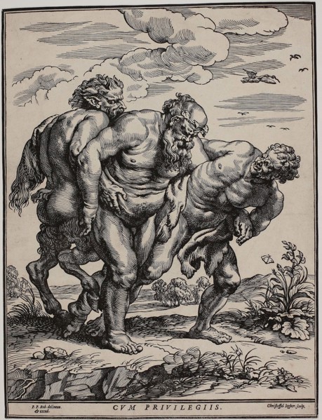 The Drunken Silenus, c. 1635, Christoffel Jegher (Flemish, 1596-1652/53), after Peter Paul Rubens