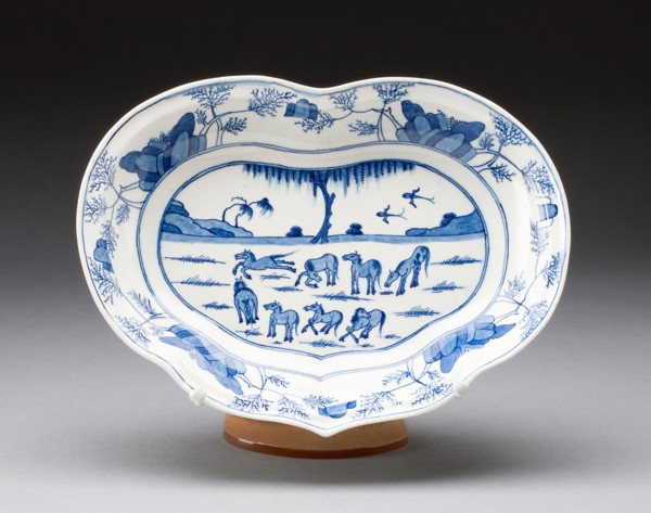 Dish, c. 1770, Worcester Porcelain Factory, Worcester, England, founded 1751, Worcester, Soft-paste