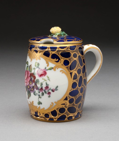 Mustard Pot, 1757, Sèvres Porcelain Manufactory, French, founded 1740, Sèvres, Soft-paste