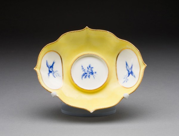 Stand for a Mustard Pot, 1751/52, Vincennes Porcelain Manufactory, French, founded 1740 (known as