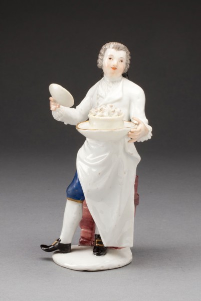 Figure of a Cook, 1740/55, Meissen Porcelain Manufactory, German, founded 1710, Meissen, Hard-paste