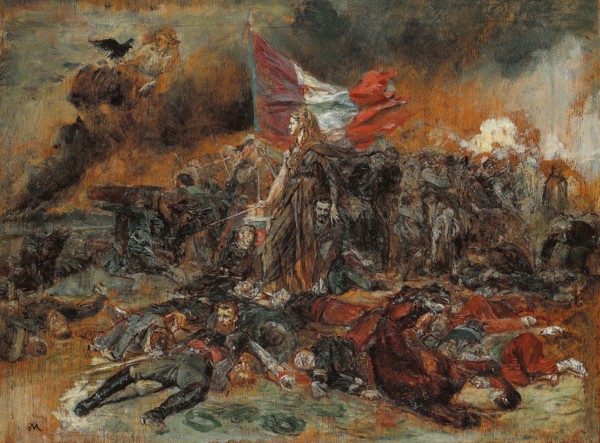 The Defense of Paris, 1870/71, Jean Louis Ernest Meissonier, French, 1815-1891, France, Oil on