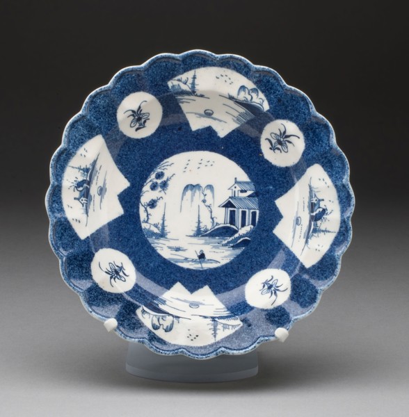 Dish, c. 1770, Worcester Porcelain Factory, Worcester, England, founded 1751, Worcester, Soft-paste