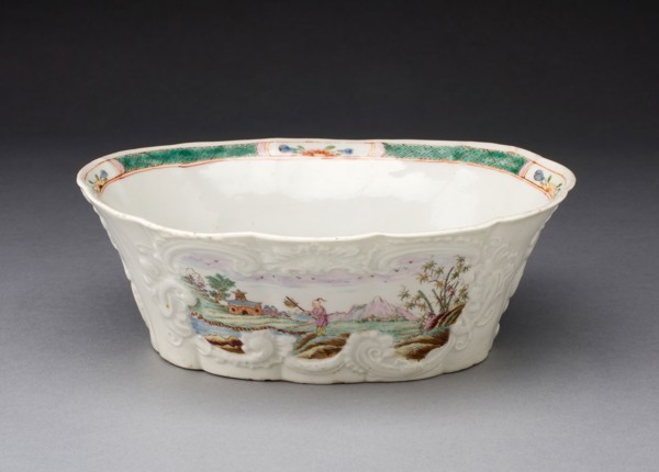 Butter Tub, c. 1755, Worcester Porcelain Factory, Worcester, England, founded 1751, Worcester,