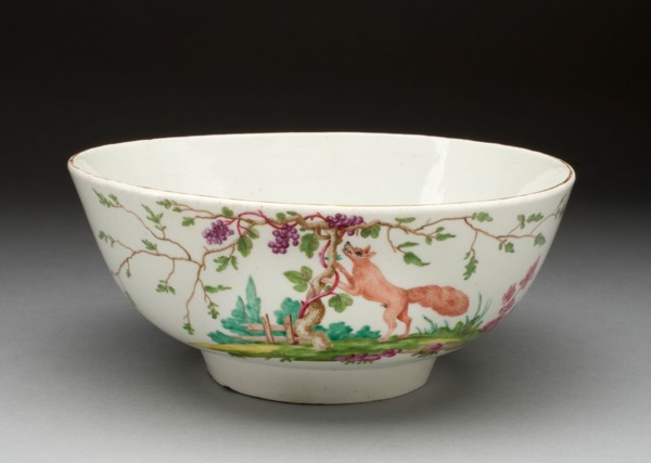 Punch Bowl, c. 1770, Worcester Porcelain Factory, Worcester, England, founded 1751, Worcester,