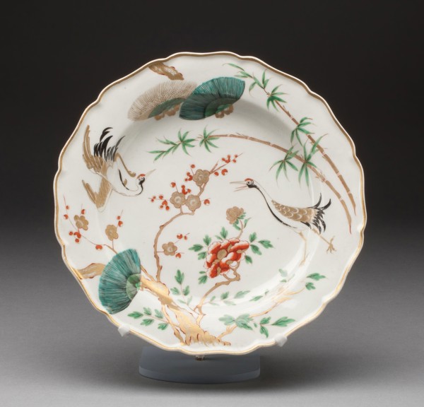 Plate, c. 1770, Worcester Porcelain Factory, Worcester, England, founded 1751, Worcester,