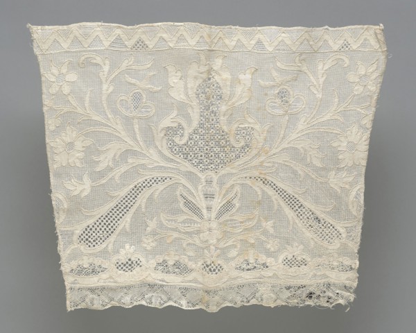 Pair of Cuffs, 19th century, Europe, Europe, Linen, two layers of plain weave, cut and drawn work