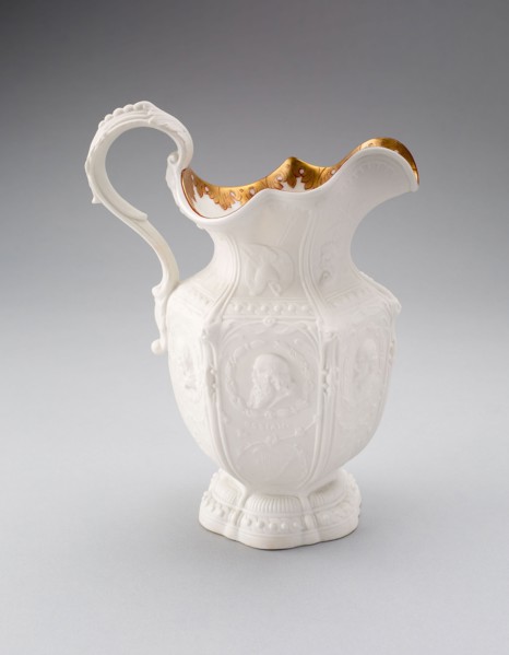 Poet’s Pitcher, 1875/86, Union Porcelain Works, American, 1863–c. 1922, Designed by Karl L. H.