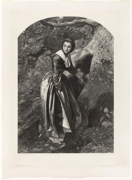 The Proscribed Royalist, 1858, William Henry Simmons (English, 1811-1882), after Sir John Everett