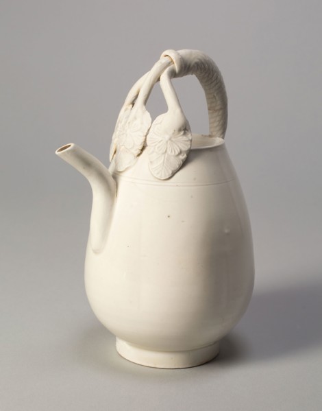 Melon-Shaped Ewer with Triple-Strand Handle, Liao dynasty (907–1124), 11th century, China, Glazed
