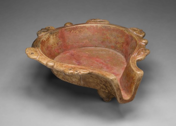 Spouted Dish with King Vulture Heads, 800/400 B.C., Olmec, Southern Veracruz or Tabasco, Mexico,
