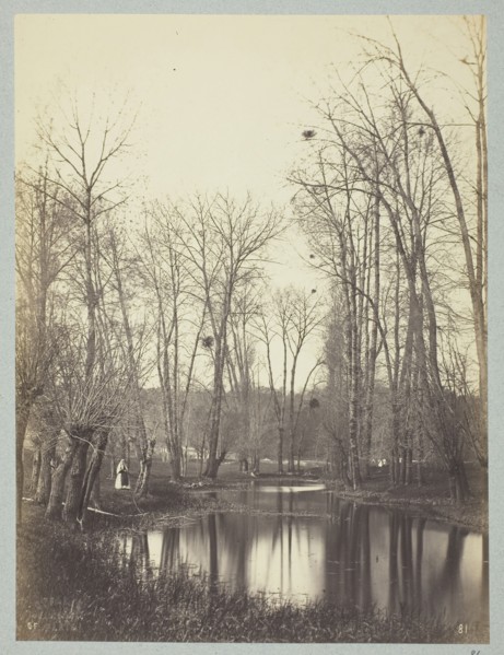 Etang et Fermiere (Pool and Farmer’s Wife), c. 1865, Constant Famin, French, active 1863–1874,