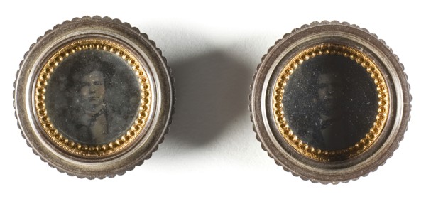 Untitled, 1855/75, 19th century, Unknown Place, Tintypes, 3 x 3 cm (each plate), 4.4 x 4.4 cm