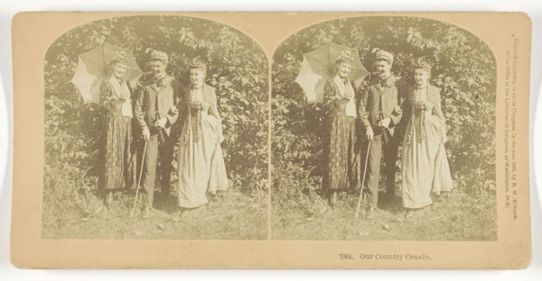 Our Country Cousin, 1882, B. W. Kilburn, American, 1827–1909, United States, Albumen silver print,