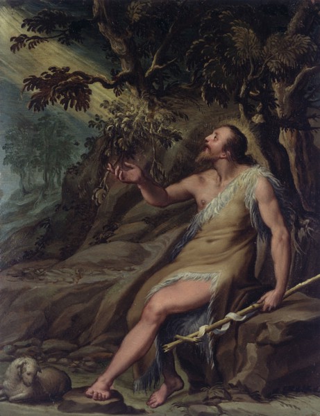 Saint John the Baptist in the Wilderness, 1600/19, Denys Calvaert, Flemish, c. 1540-1619, Flanders,