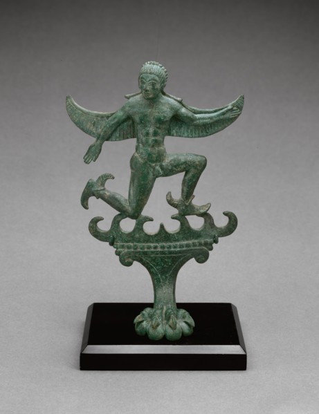 Foot of a Cista (Storage Box), early 5th century BC, Etruscan, probably Vulci, Vulci, Bronze, 15.6