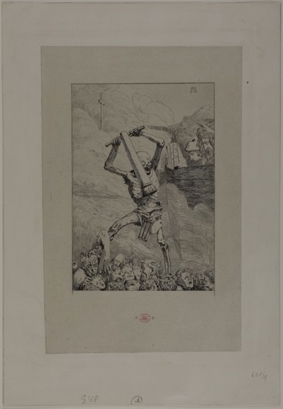 Third Future, plate six from Eve and the Future, 1880, Max Klinger, German, 1857-1920, Germany,
