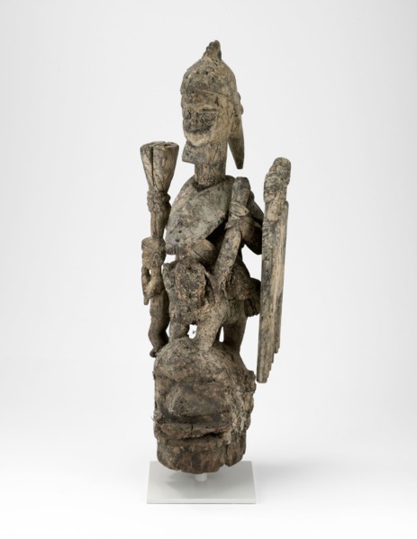 Headdress (Jagún Jagún), Mid–/late 19th century, Yoruba, Ekiti region, Nigeria, Coastal West